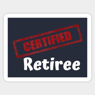 Certified Retiree Sticker